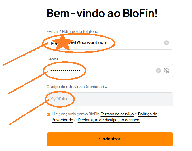 Código de Referência BloFin