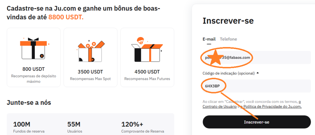 Código de Referência Ju.com